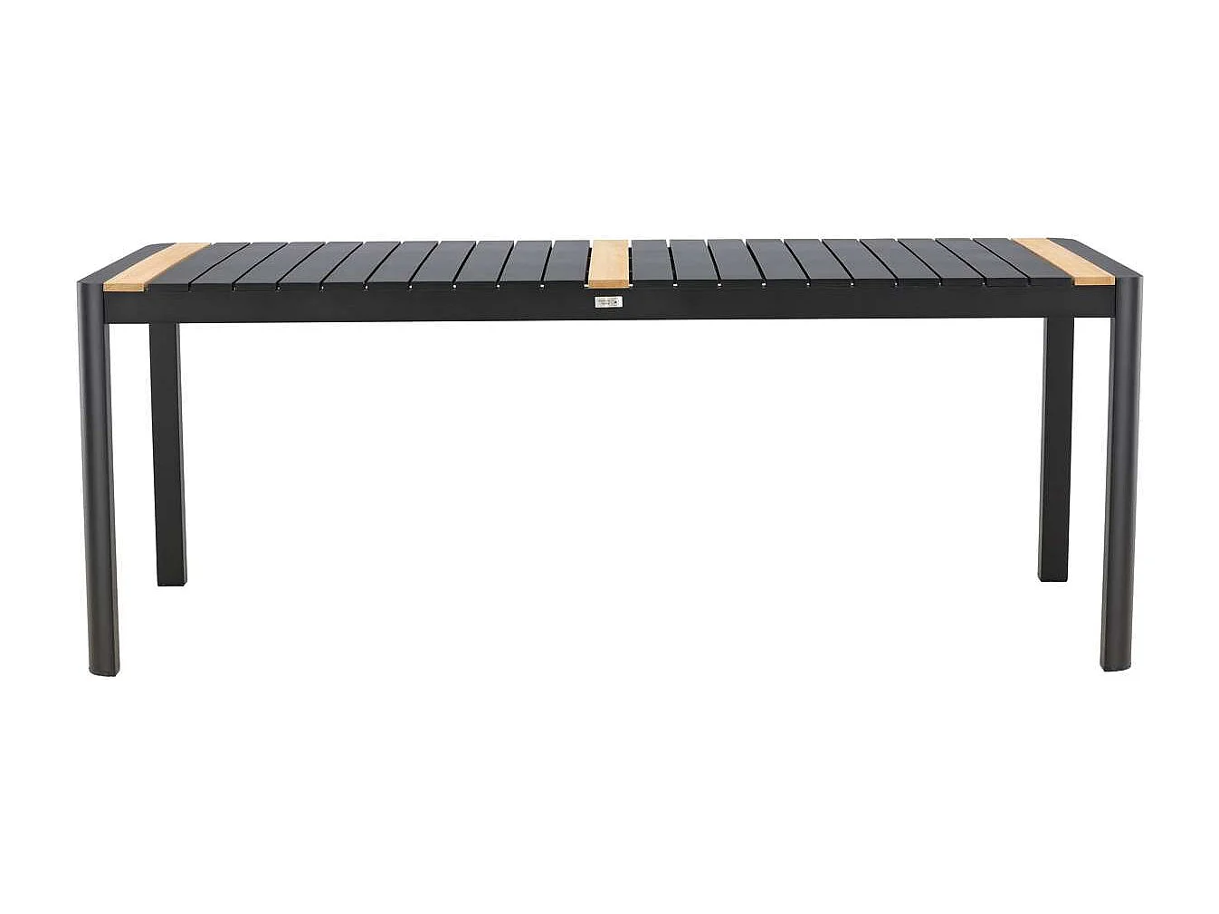 Togo eettafel tuin zwart.