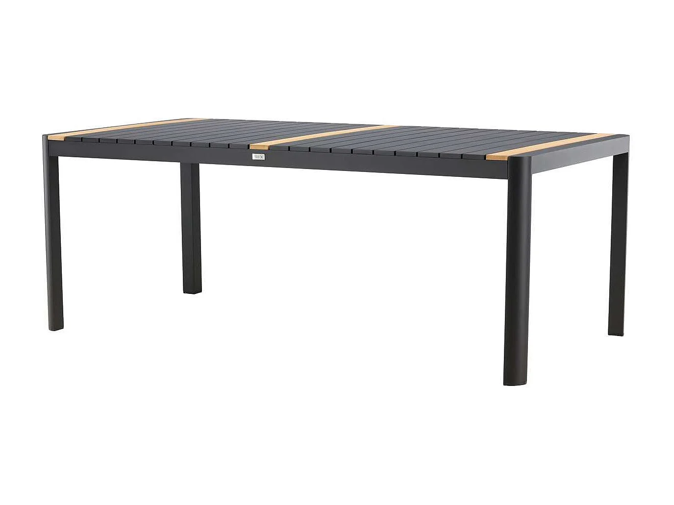 Togo eettafel tuin zwart.