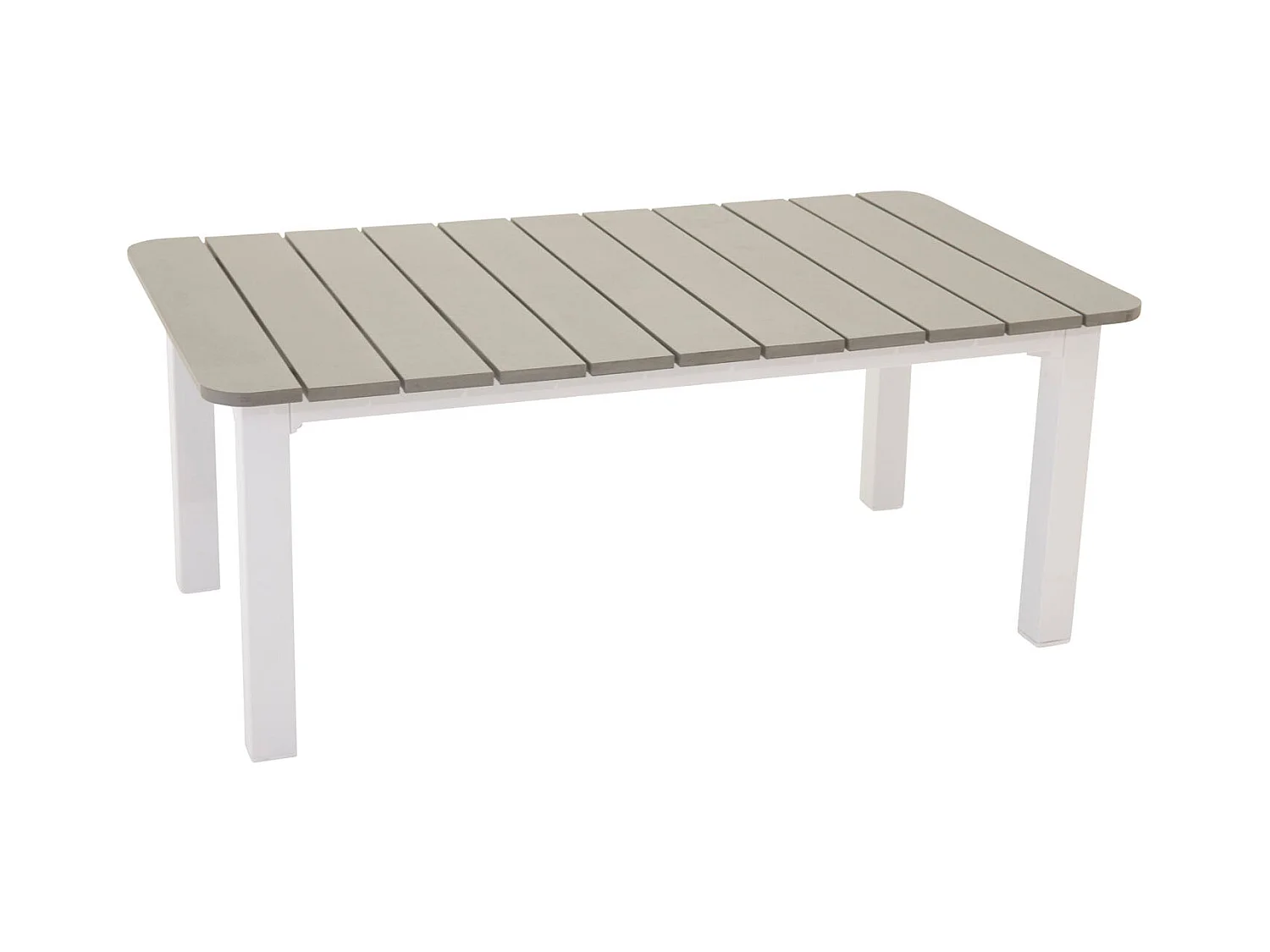 Table Basse de Jardin "Parma" 110cm Gris