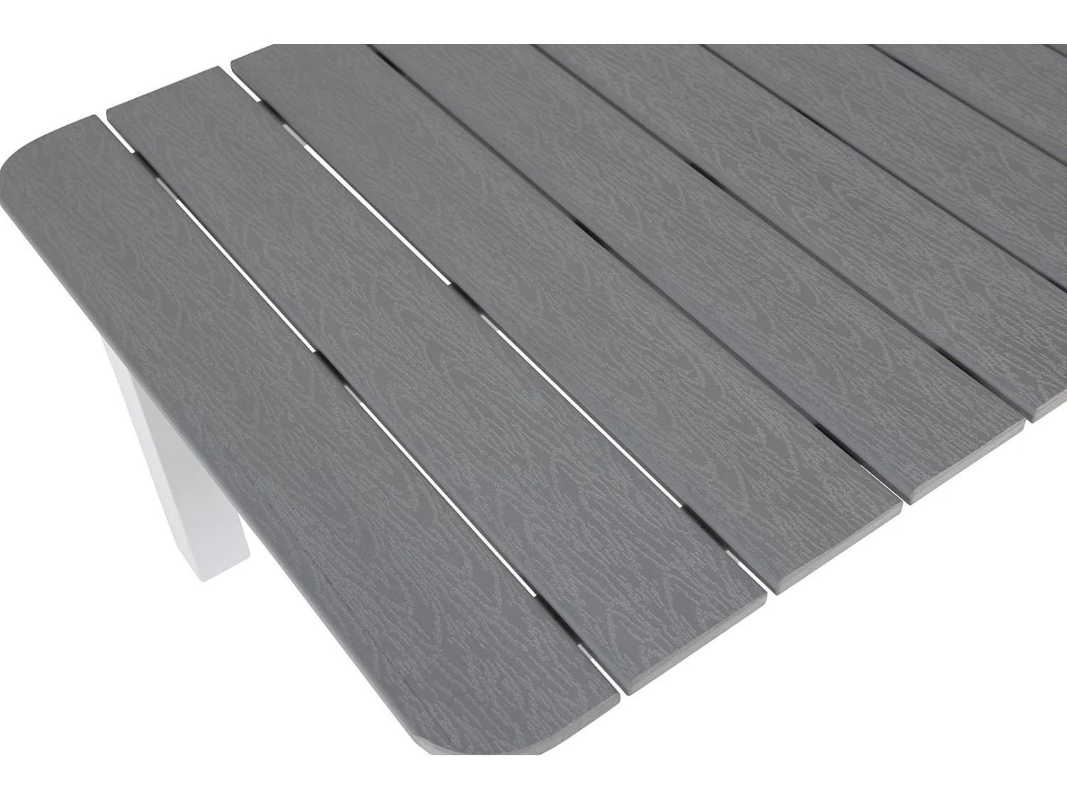 Parma tuin salontafel witgrijs.