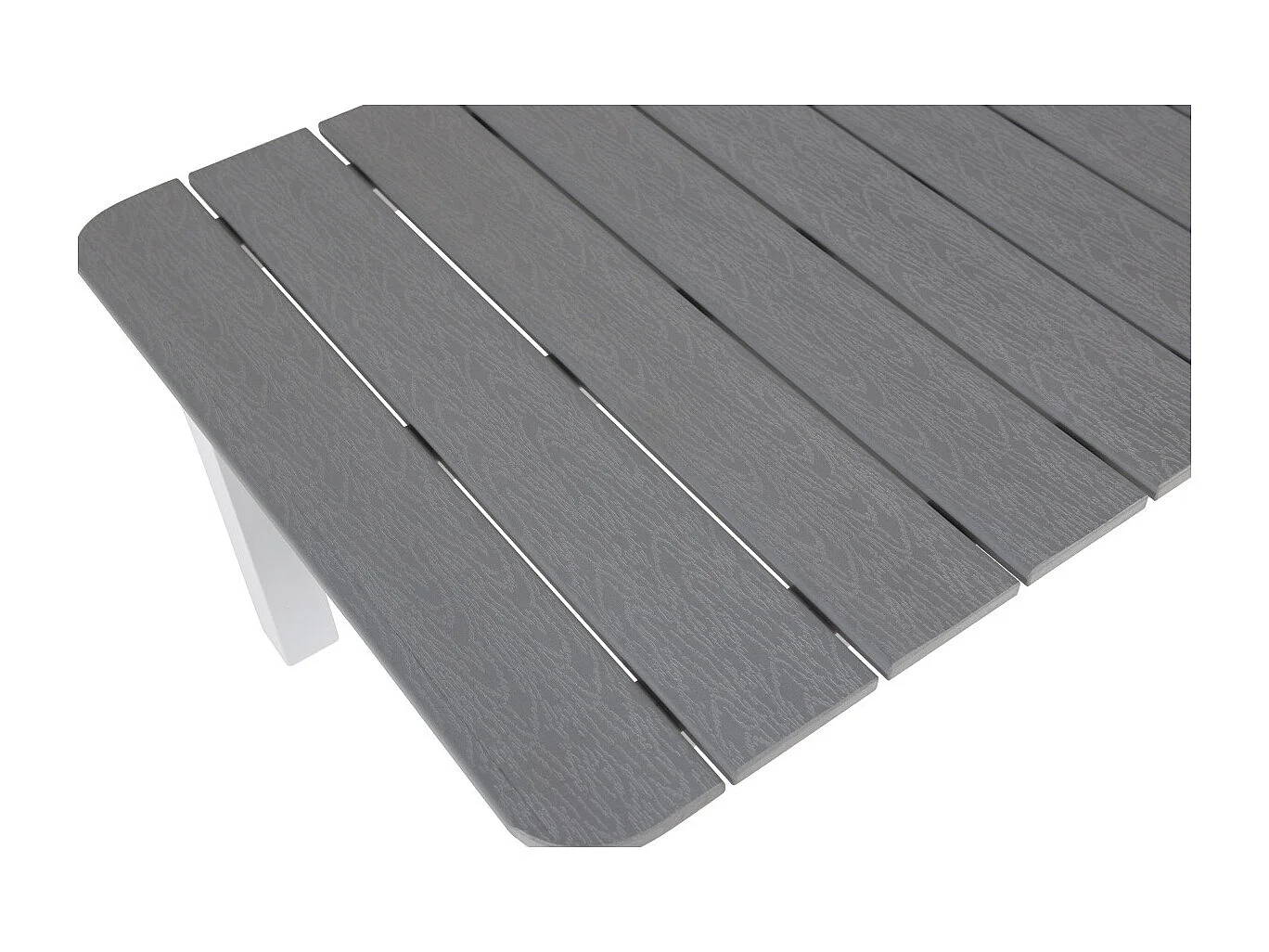 Table Basse de Jardin "Parma" 110cm Gris