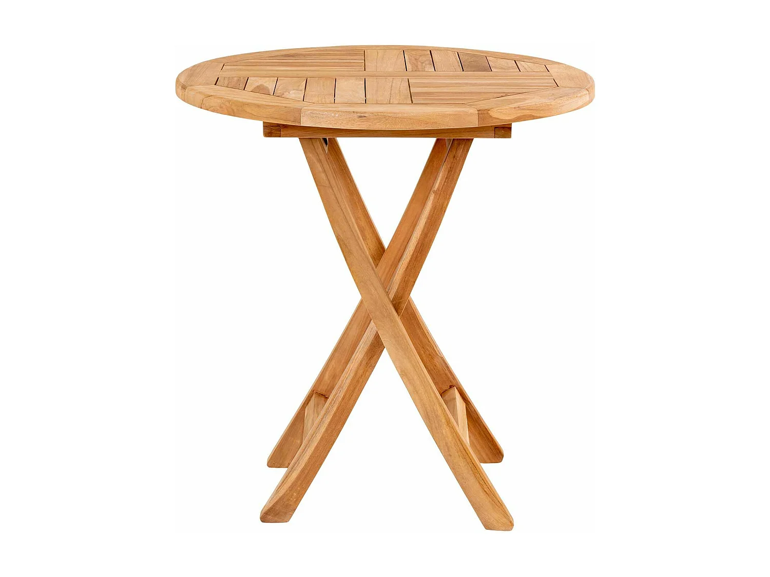 Oviedo Table de jardin, Ø 70 cm, en teck.