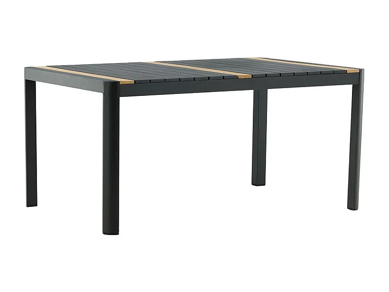 Togo eettafel tuin zwart.