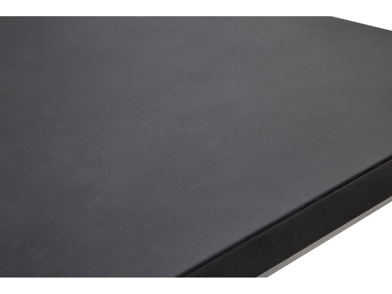 Magda Table de jardin 200 x 90 cm, noir et gris charbon.