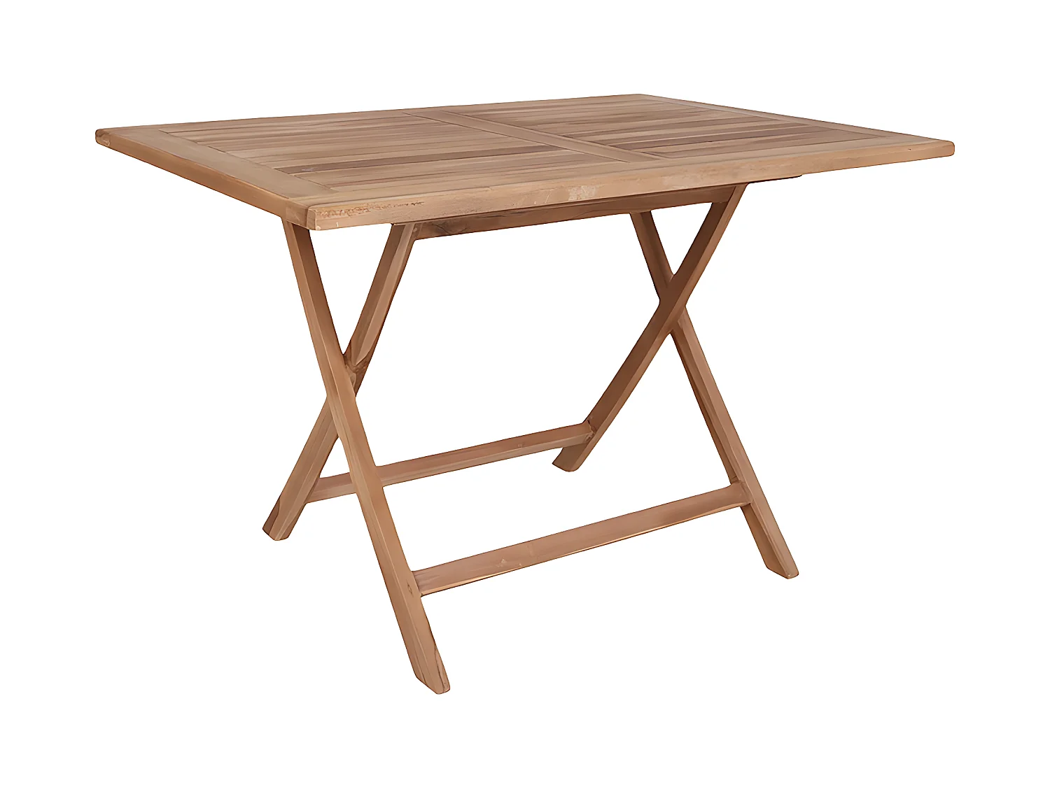 Oline Table de jardin 80x120 cm, en teck massif.