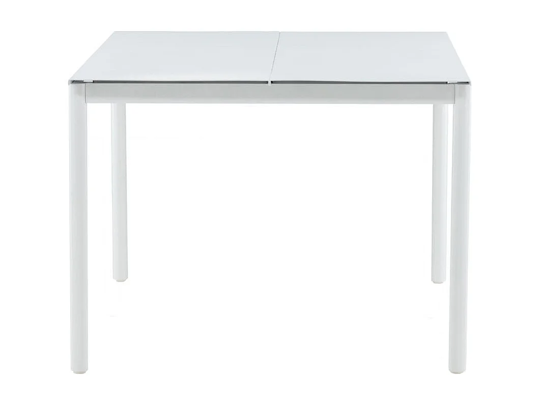 Table de Jardin "Modena" 150cm Blanc