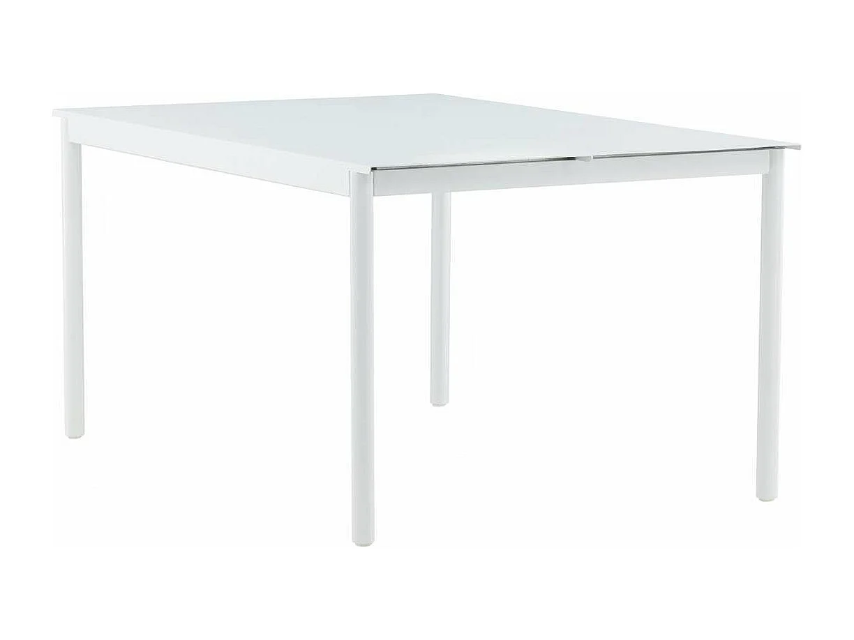 Table de Jardin "Modena" 150cm Blanc