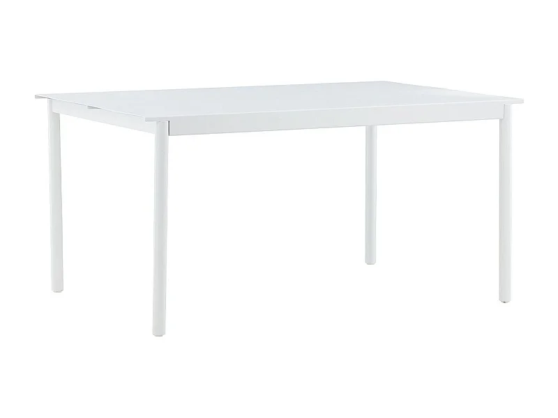 Modena eettafel tuin wit.