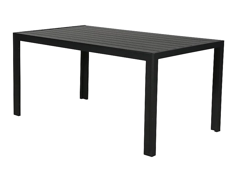 Cult Gartentisch, 150 cm schwarz/schwarz.