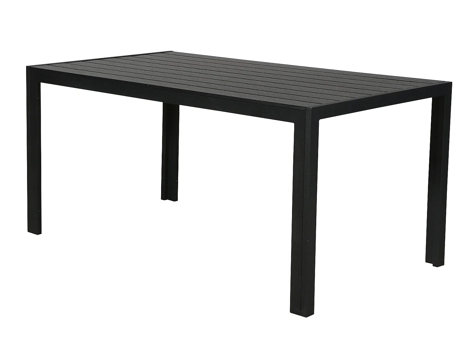 Cult Gartentisch, 150 cm schwarz/schwarz.