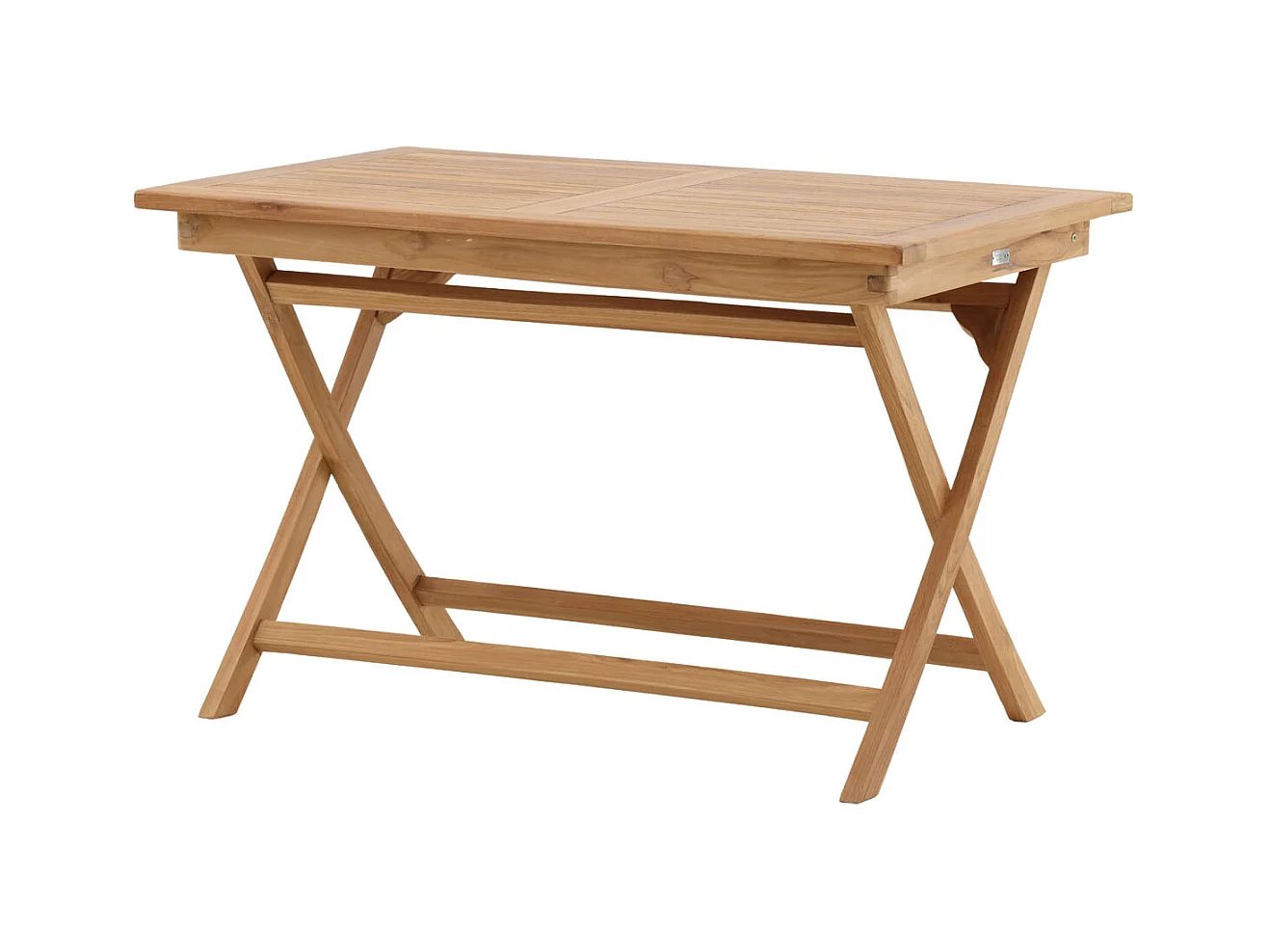 Table de Jardin en Teck "Kenya" 120cm Naturel