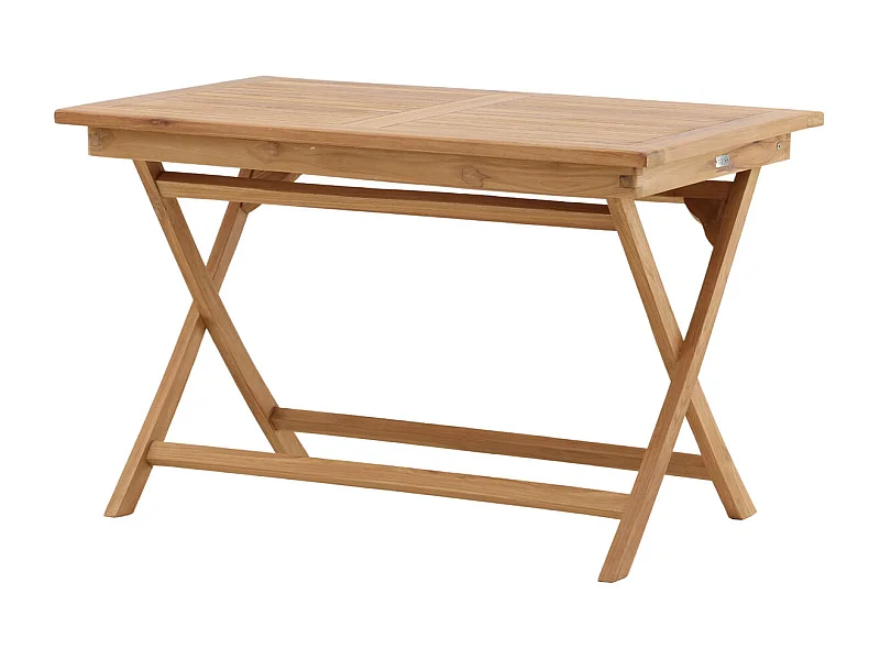 Table de Jardin en Teck "Kenya" 120cm Naturel