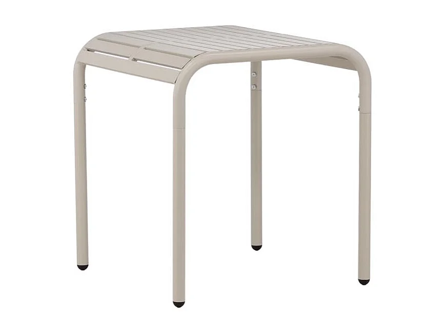 Table de Jardin Design "Borneo" 75cm Beige