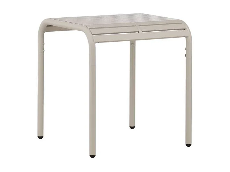 Table de Jardin Design "Borneo" 75cm Beige