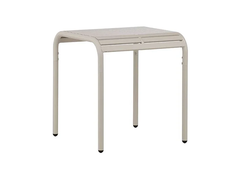Table de Jardin Design "Borneo" 75cm Beige