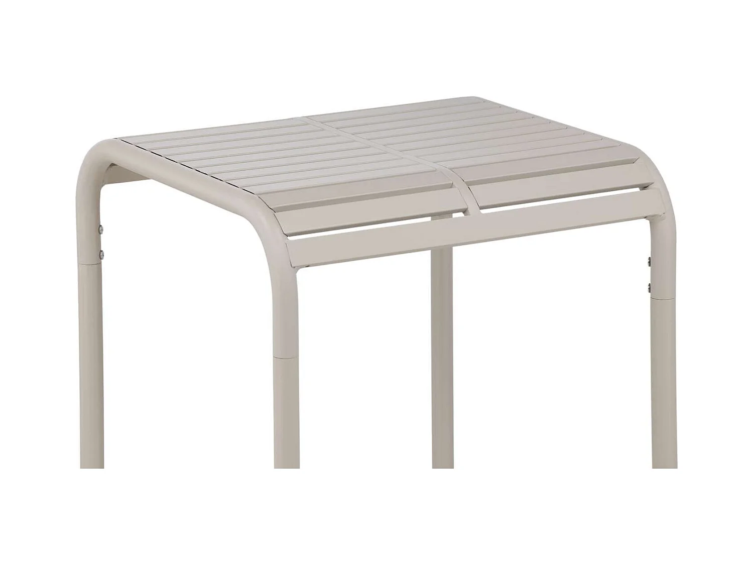 Table de Jardin Design "Borneo" 75cm Beige
