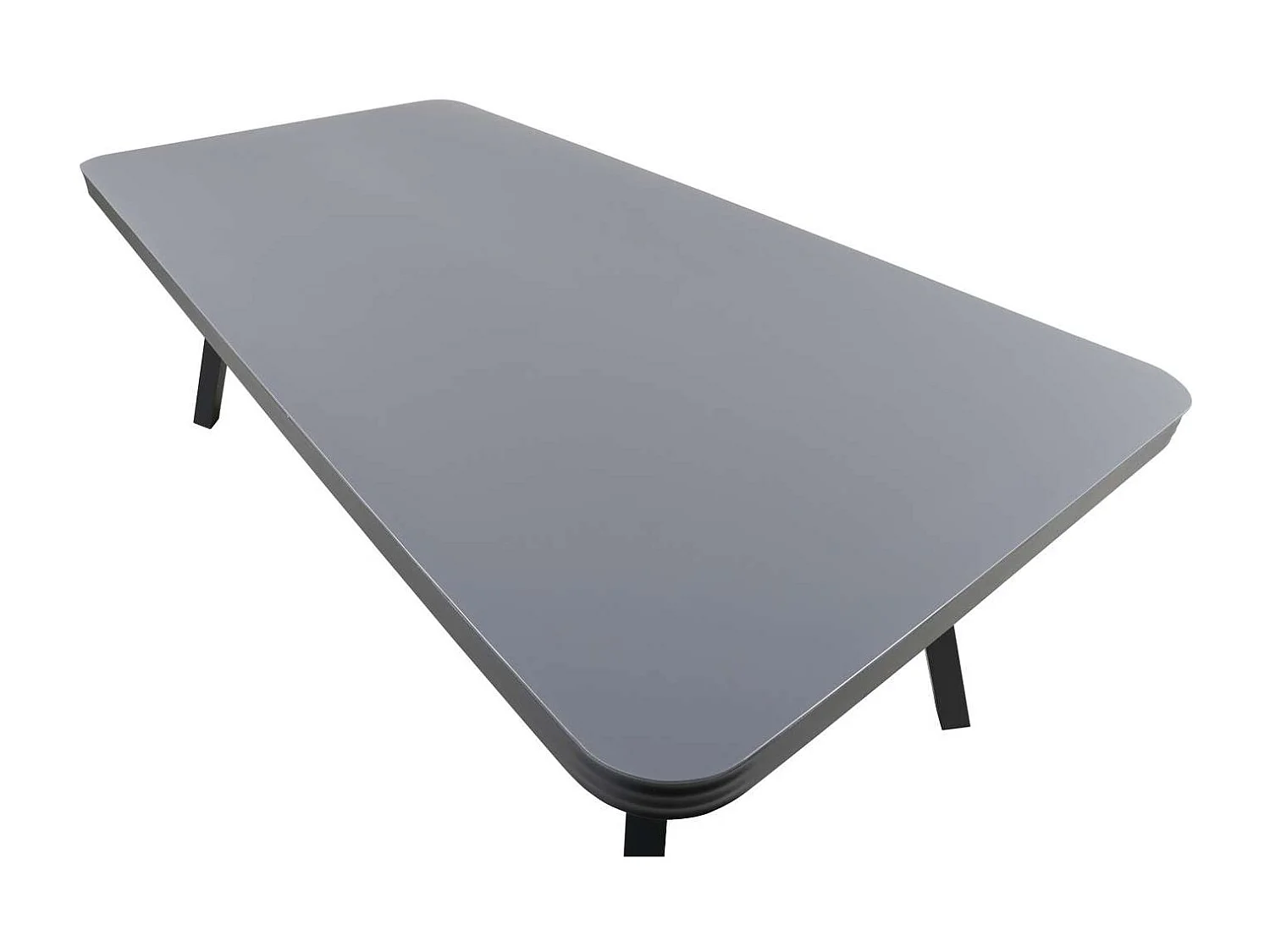 Massa eettafel tuin zwart.