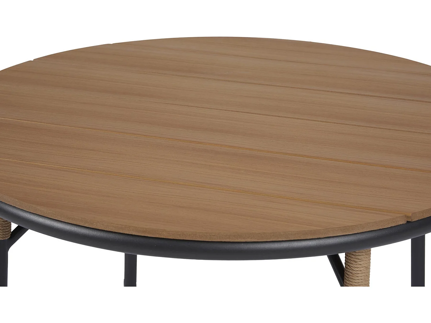 Romeo tuintafel Ø110cm teak decor.