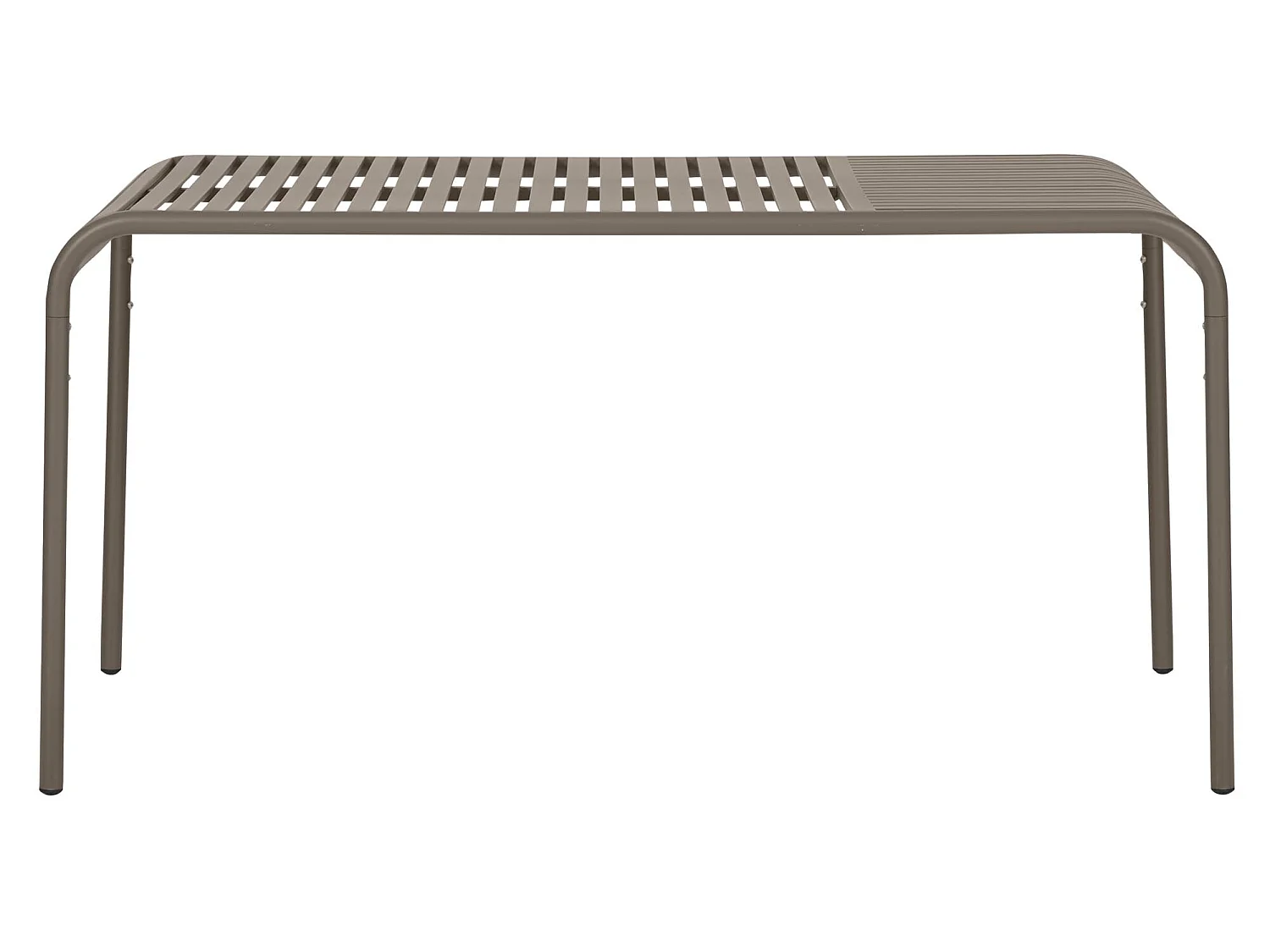 Stella Gartentisch 90x150 cm Nussbaum dekor.