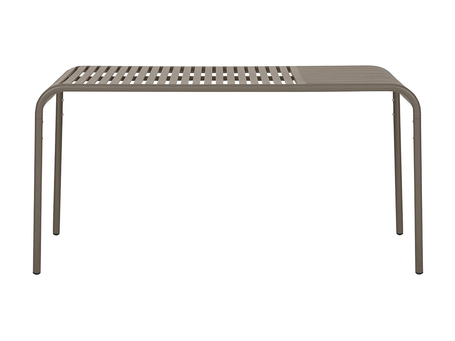 Stella table de jardin 90x150 cm noyer décor.
