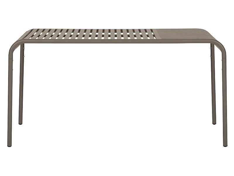 Stella Gartentisch 90x150 cm Nussbaum dekor.