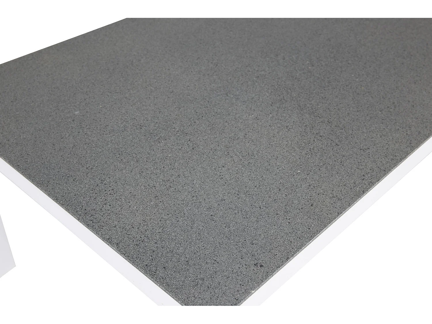 Copacabana tuin salontafel wit, glas.