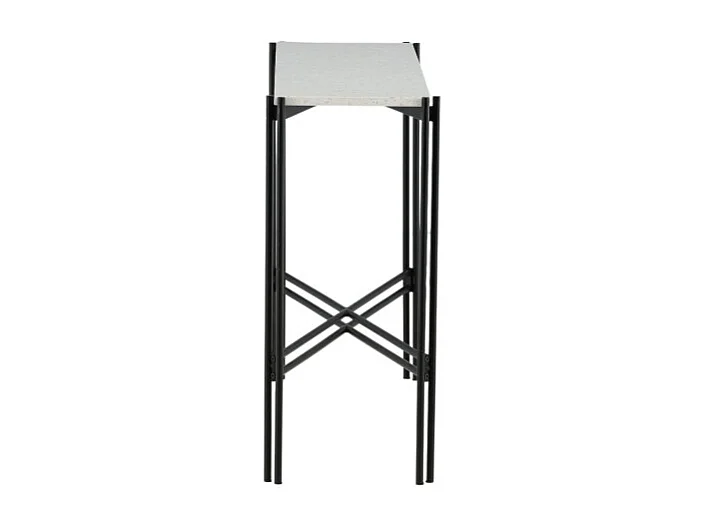 Razzia sidetable 30x110 cm terazzo wit.