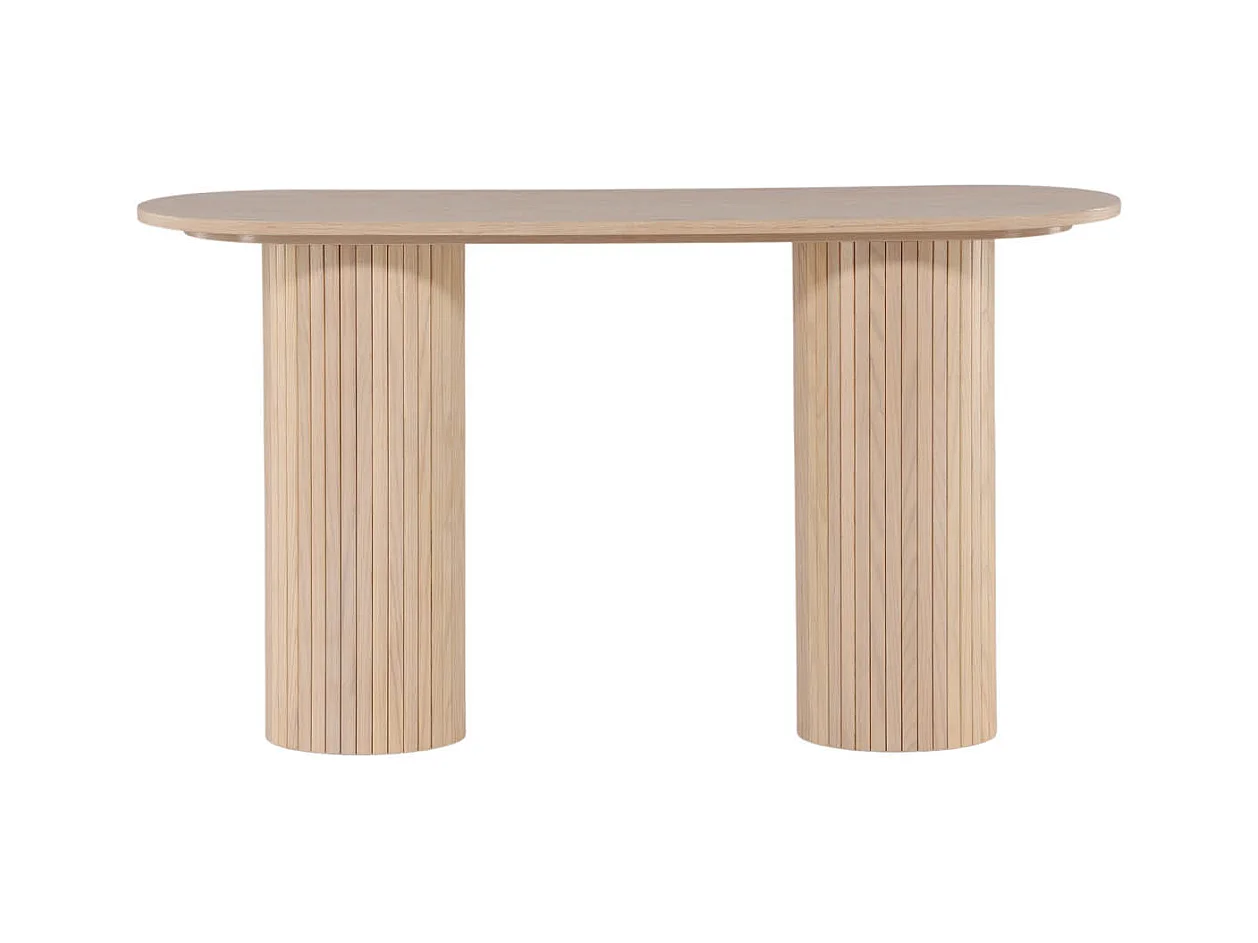 Bianca sidetable 40x130cm whitewash.