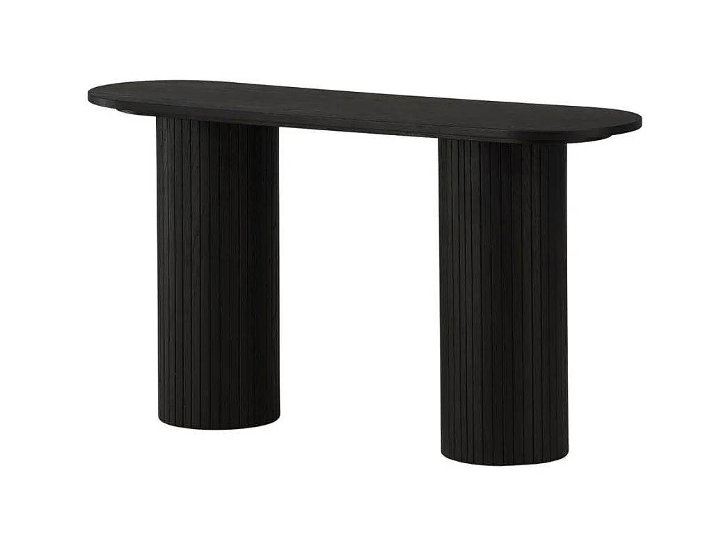 Bianca sidetable 40x130cm zwart.