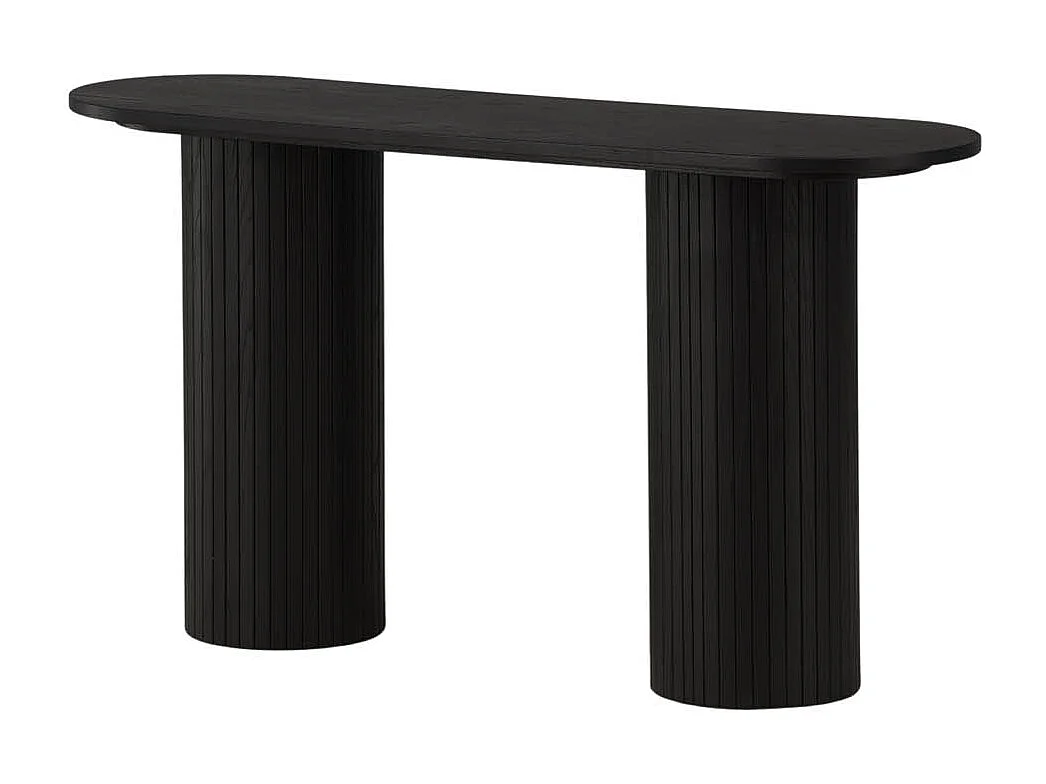 Bianca console 40x130cm noir.