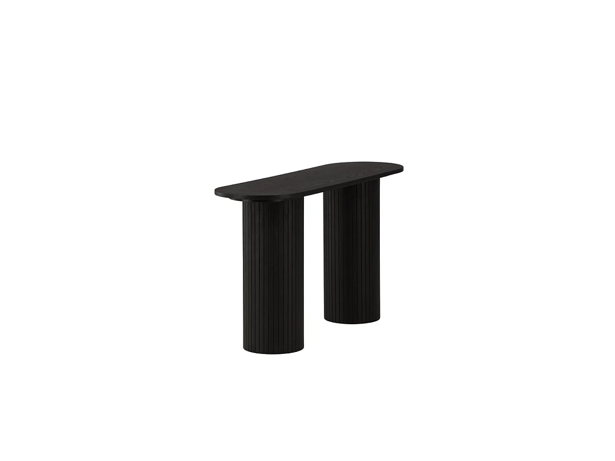 Bianca sidetable 40x130cm zwart.