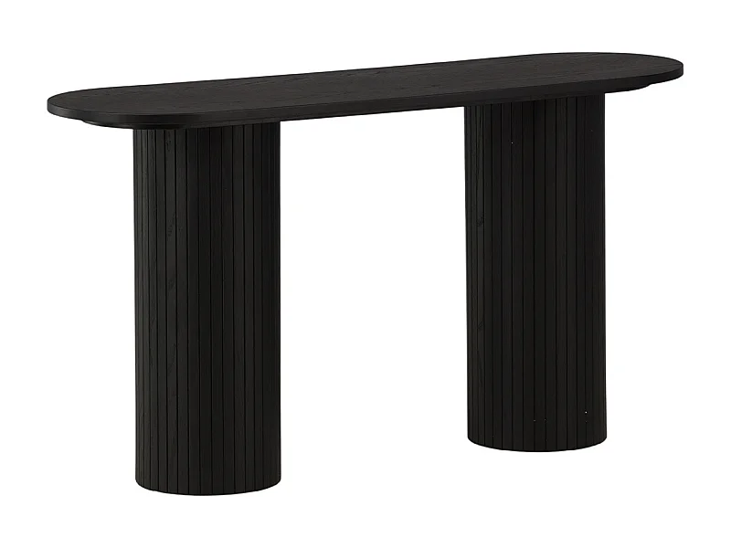 Bianca sidetable 40x130cm zwart.