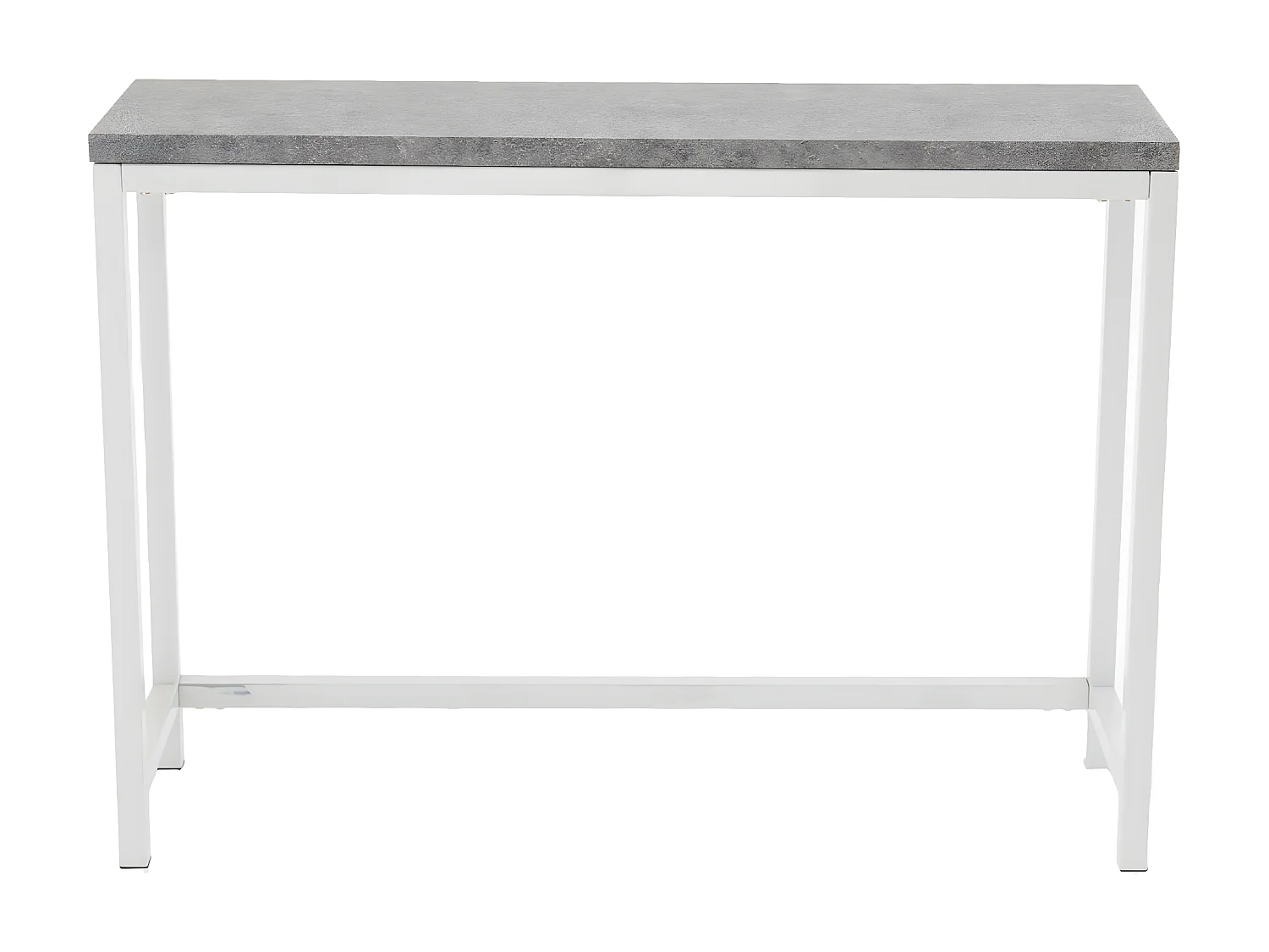 Console Design "Rise" 110cm Gris & Blanc