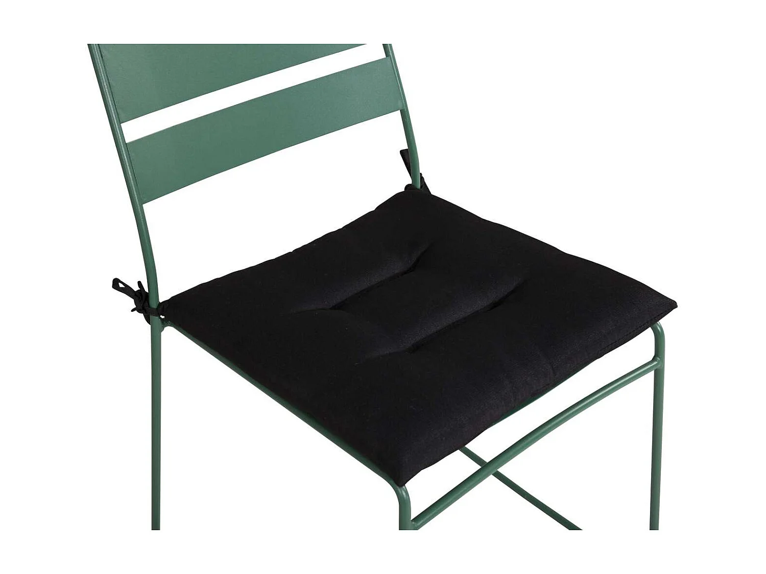 Lina Coussin de jardin, noir.