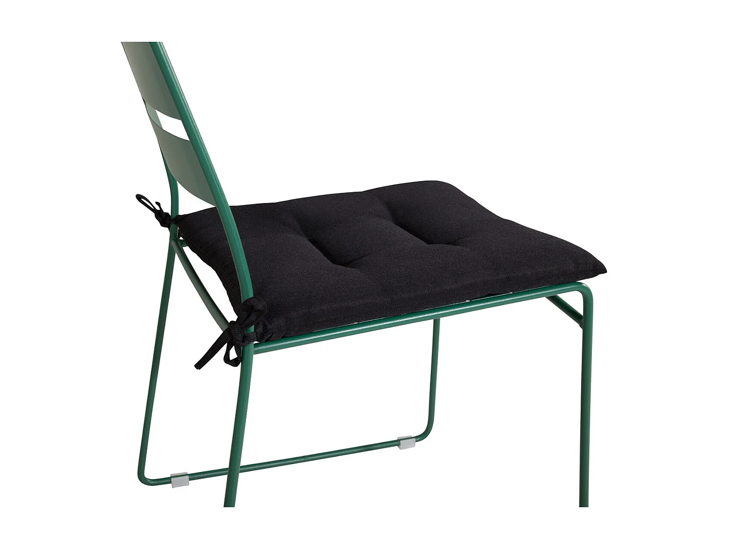 Lina Coussin de jardin, noir.