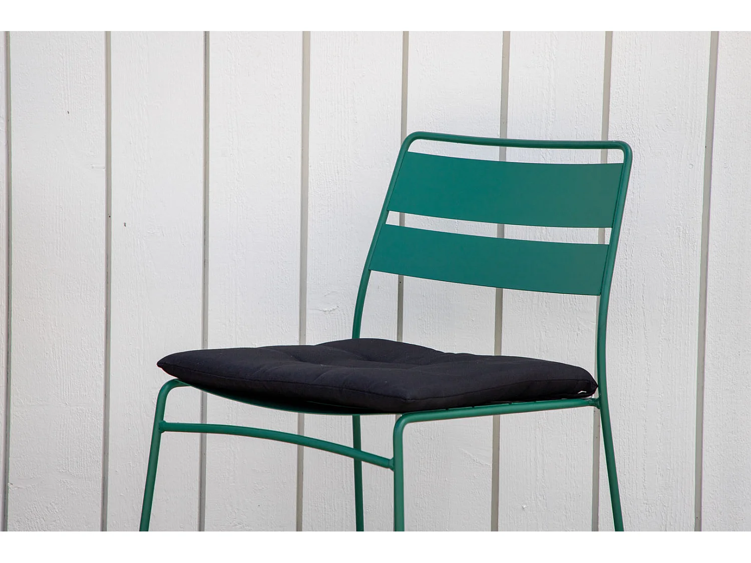 Lina Coussin de jardin, noir.