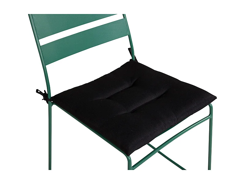 Lina tuinkussen zwart.