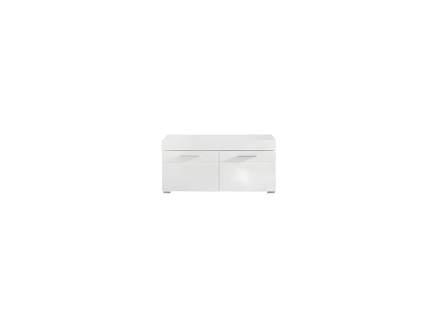 Amira Banc, 2 portes, blanc, blanc brillant.
