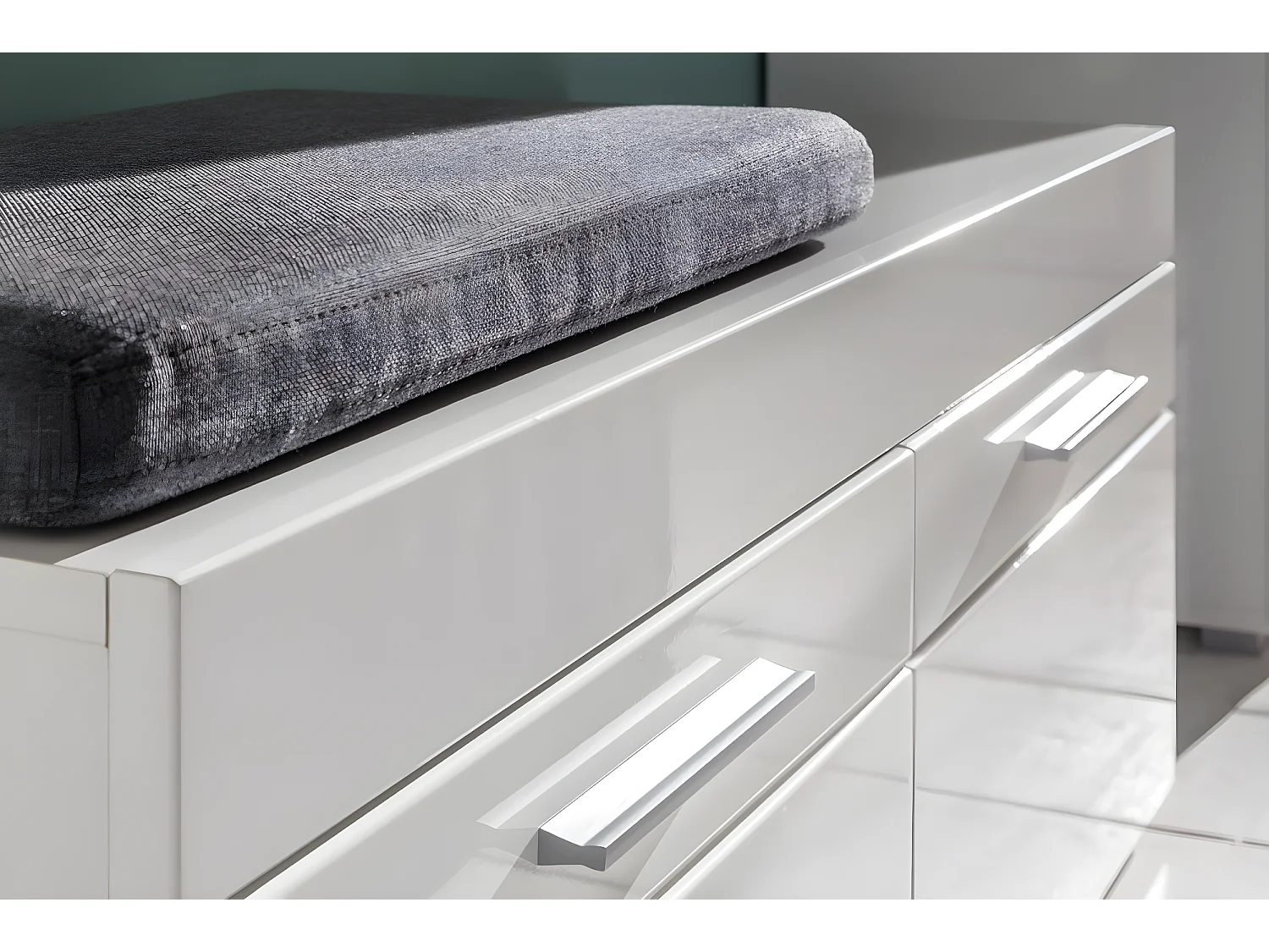 Amira Banc, 2 portes, blanc, blanc brillant.