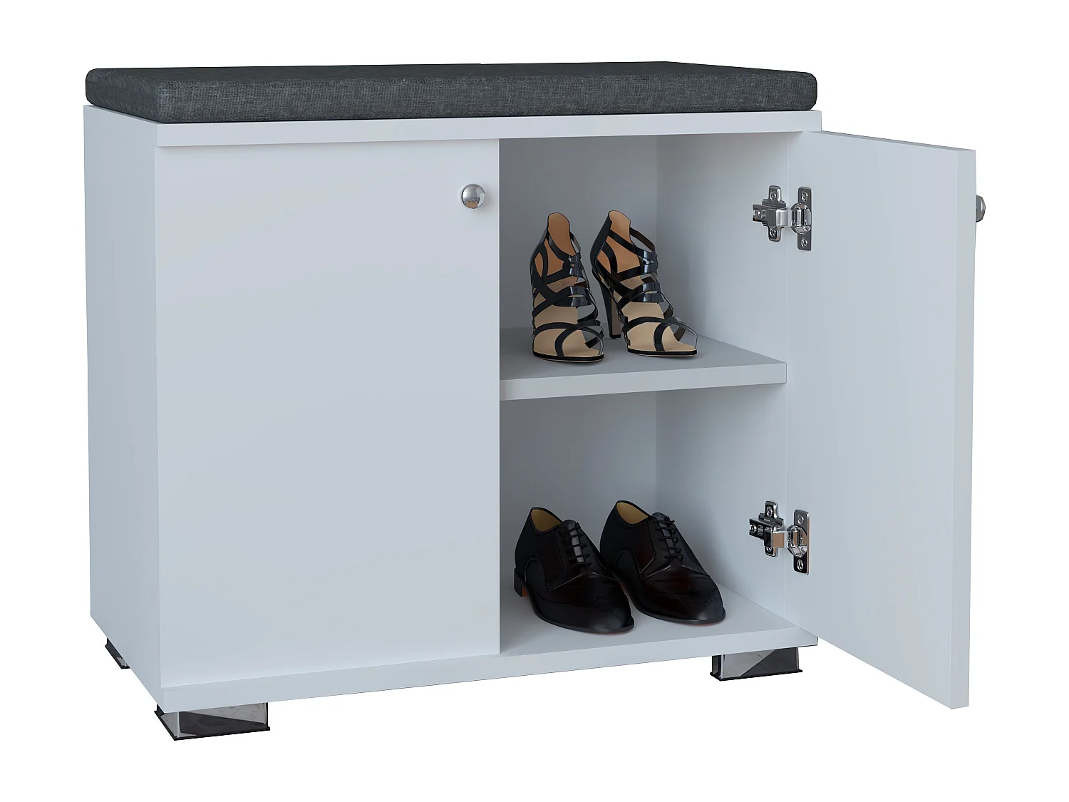 Holz Schuhschrank Sitzbank Gados  S