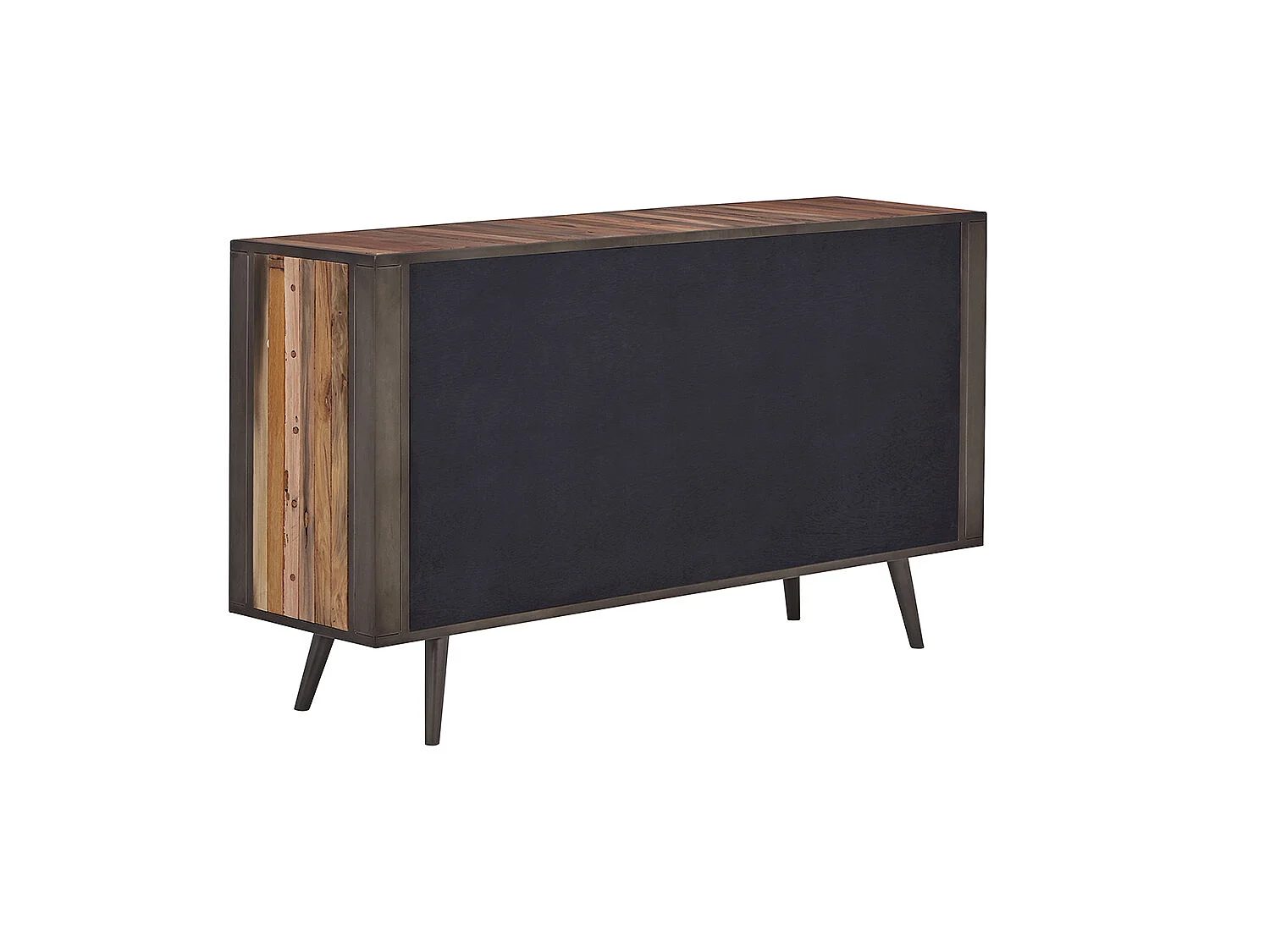 Nordic dressoir hoog met 2 deuren en 3 laden, naturel.