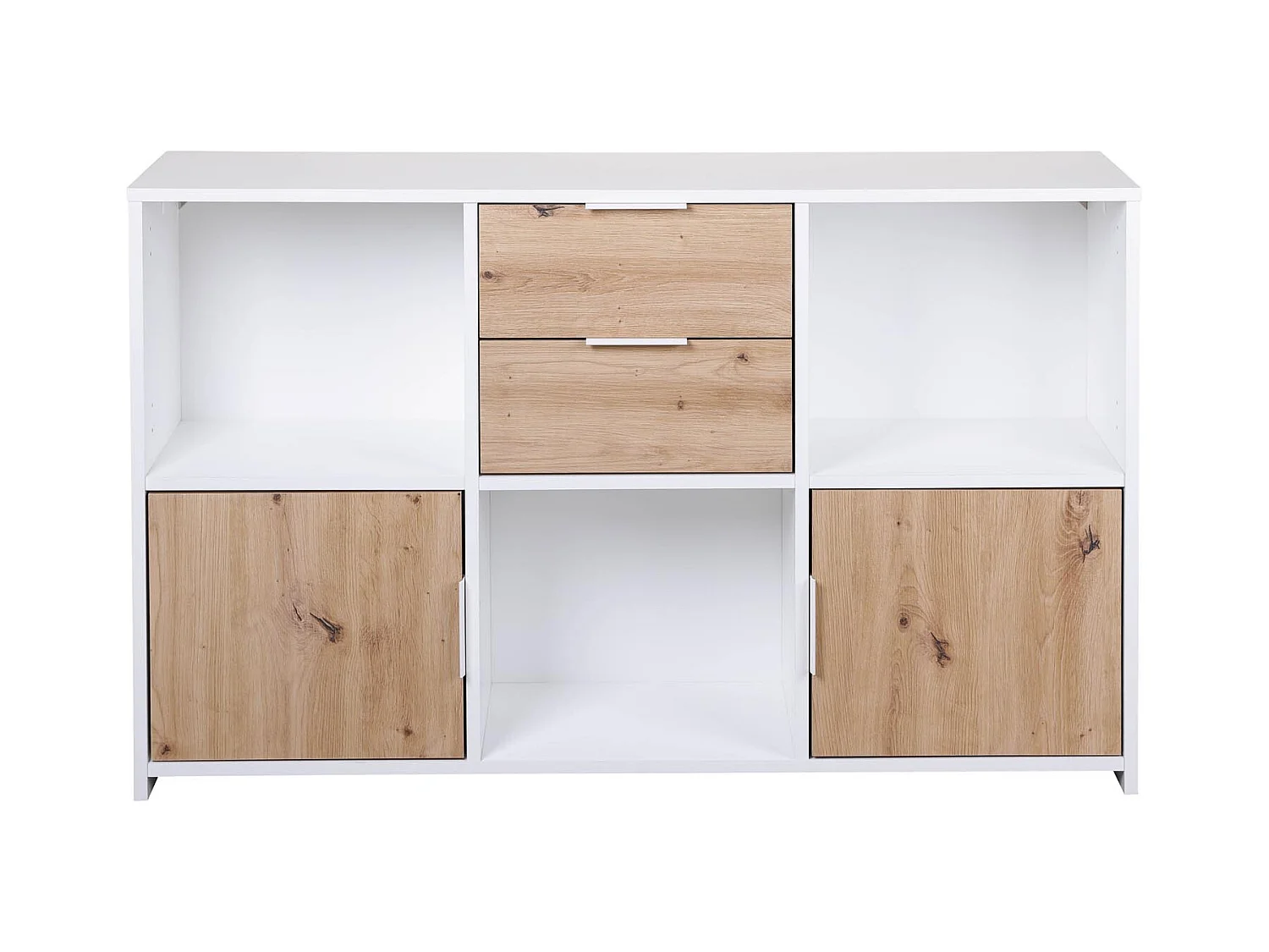 Buffet Design 6 Cases "Adam" 70cm Blanc