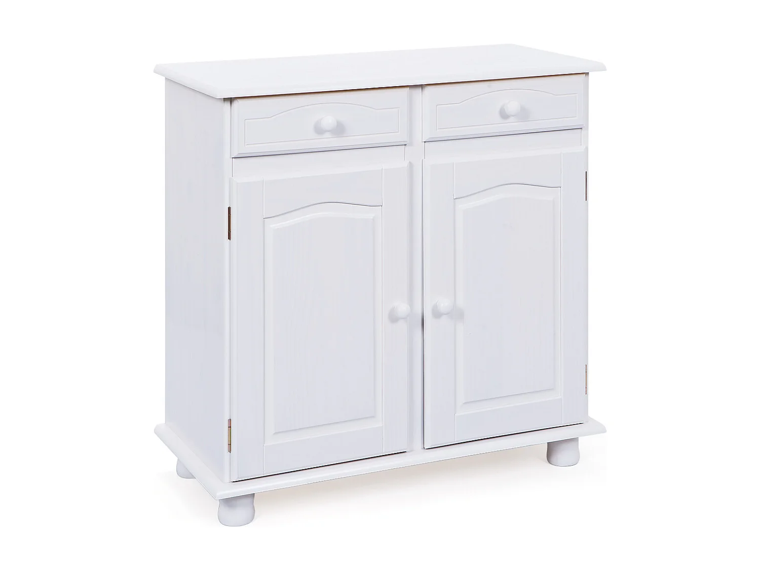 Lovo Sideboard 2 Schubladen, 2 Türen, weiss.