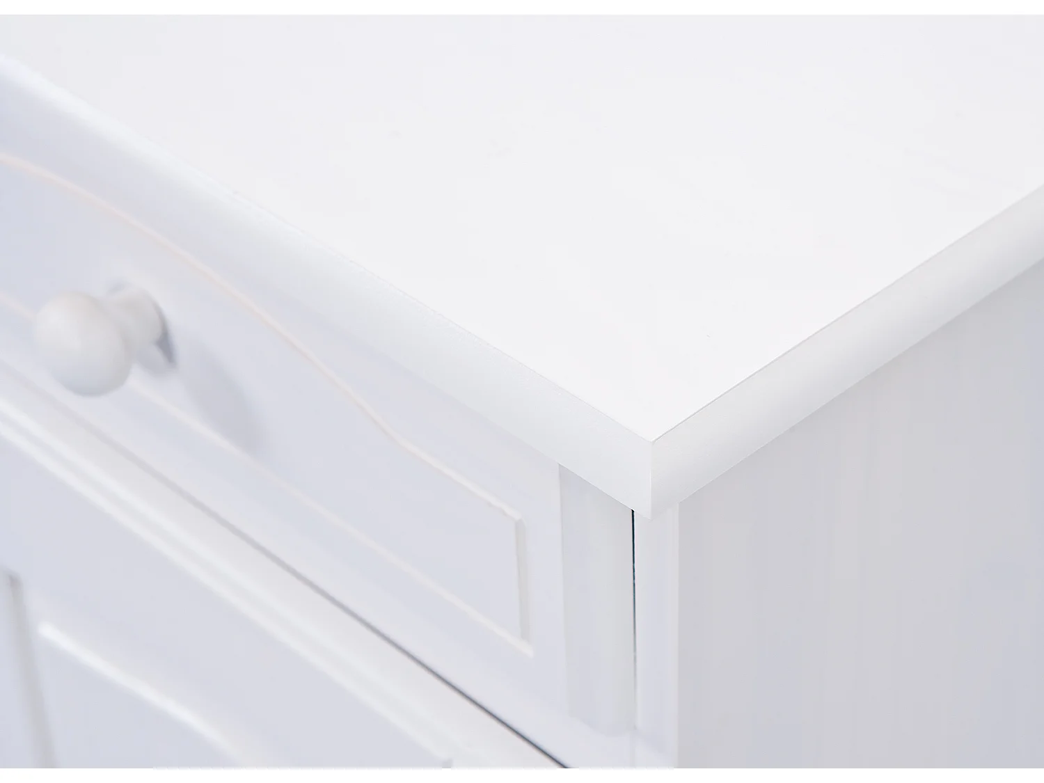 Lovo Sideboard 2 Schubladen, 2 Türen, weiss.