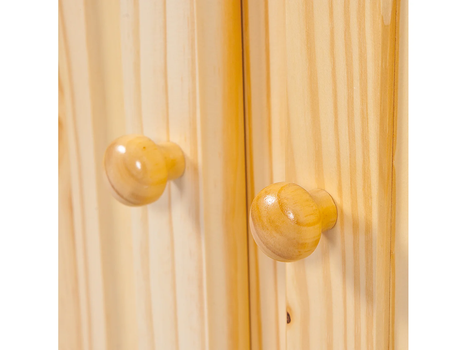 Pamer dressoir 2 lades, 2 deuren natuur.