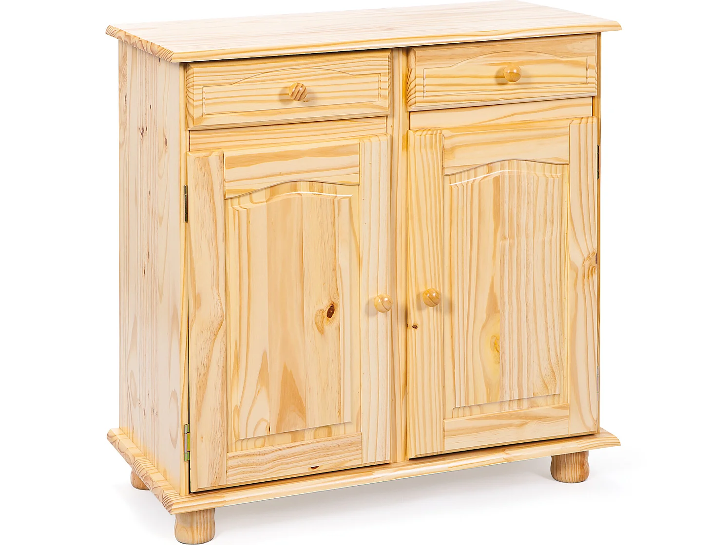 Pamer Buffet 2 tiroirs, 2 portes, teinte naturelle.