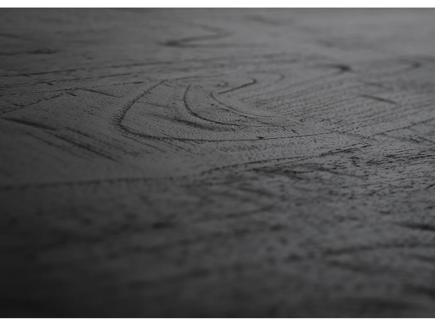 Rustika Buffet avec 3 portes, bois de bateau, rustique et noir.