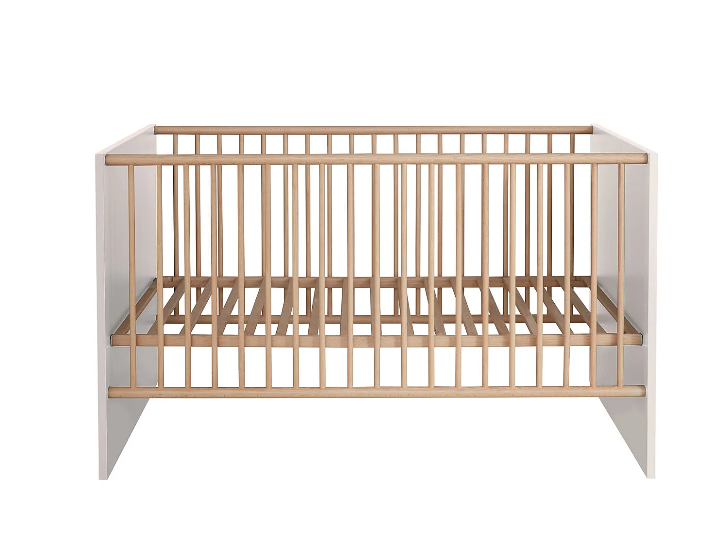 MatsBaby kinderbed 1 open vak wit.