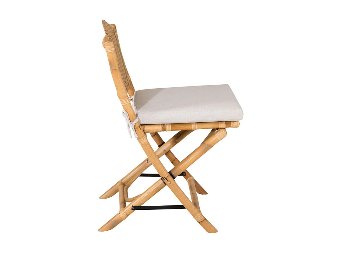 Chaise de Jardin "Cane" 92cm Naturel