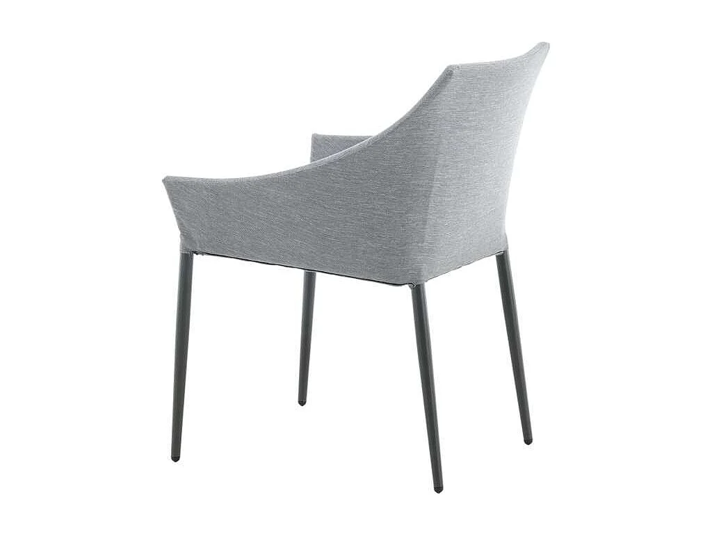 Spoga Chaise de jardin, noir, gris foncé.